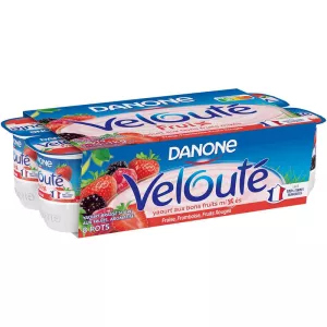 Veloute Fruix Rouges 125gx8 - DANONE