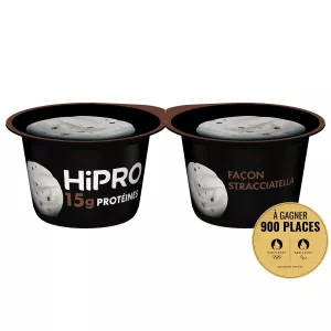 Proteni za Yaourt Hipro Stracciatella 0% 2x160g - HIPRO