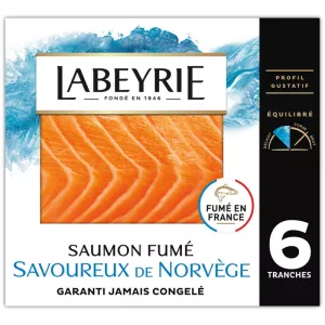 Saumon Atlantiq Norv Fume 6t 2