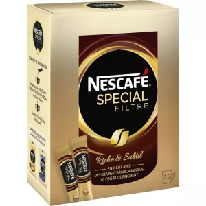 Café spécial filtre riche & subtil x25 sticks 50g - NESCAFÉ - NESCAFÉ