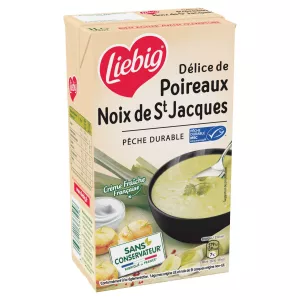 Soup Délice de le lee nuts of scallops, 1l -liebig
