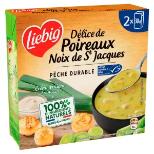 Soupe Poireaux Noix De St Jacques 2x30cl -  Liebig