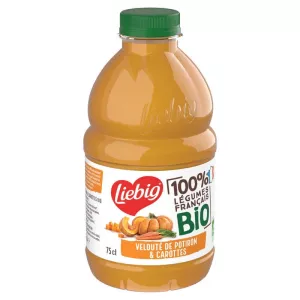 Velouté de potiron et Carottes BIO 75cl - LIEBIG