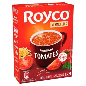 Soupe Déshydratée Tomates Et Vermicelles 3x42g - Royco