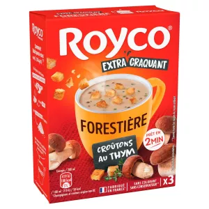 Supu ya maji ya msitu na thyme x3 croutons - ROYCO