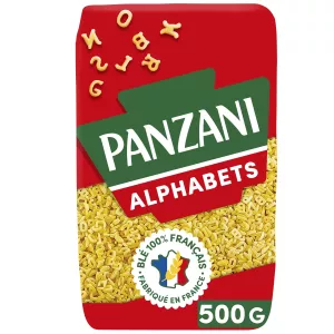 Pasta chữ cái, 500g - PANZANI