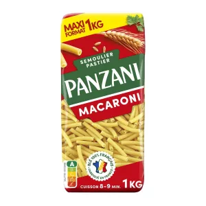 Pasta Macaroni de 1 kg - PANZANI