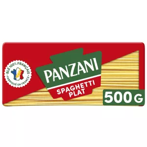 Flat Spaghetti Pasta, 500 g - PANZANI