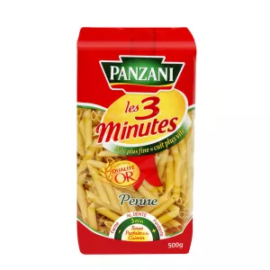 Penne pasta Chini ya dakika 3 500g - PANZANI