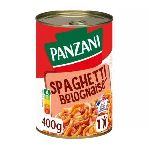 Plat Individuel Spaghetti Bolognaise 400 g - PANZANI