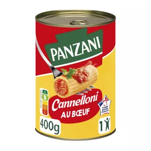 Cannelloni cook with 400g beef - Panzani