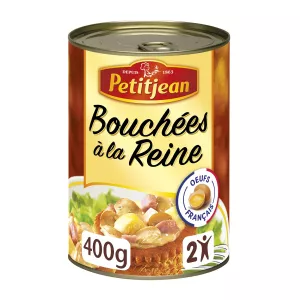 Mapambo ya Sahani Tayari kwa Bouchettes à La Reine 400g - PETIT JEAN