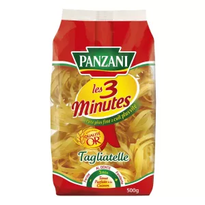 Pâtes Tagliatelle fin 3 Minutes 500G - PANZANI