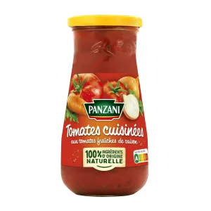 Sauce Tomate Cuisinée Au Tomate Fraîches de saison; 425g  - PANZANI