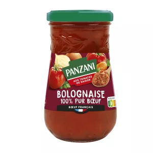 Sauce bolognaise pur bœuf 210g - PANZANI