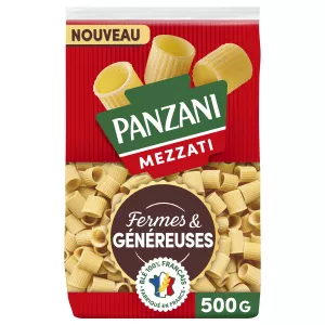 Pâtes Mezzati Fermes et Généreuses 500g - PANZANI