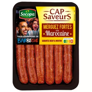 Merguez Fortes Говядина и баранина по-мароккански 330 г - Socopa