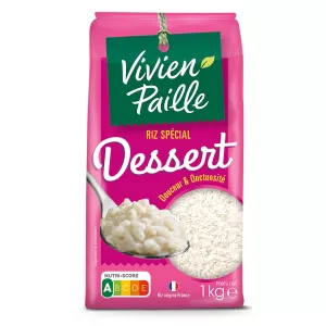Riz spécial Dessert 1kg - VIVIEN PAILLE