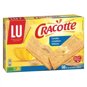 Biscottes Céréales Complètes Cracotte 250g  - LU