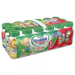 Lait bébé croissance 3ème âge 18x250ml - BLEDINA