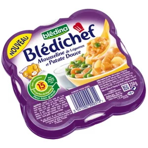 Plat bébé légumes/patates douces dès 15 mois 250g - BLEDINA