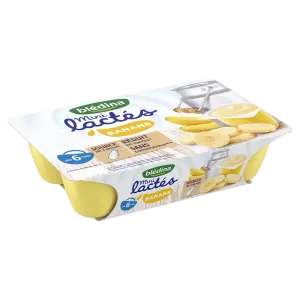 迷你牛奶香蕉婴儿甜点 6 个月起 6x55 克 - BLEDINA