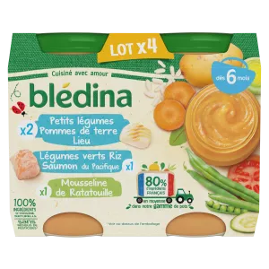 Bledina Lv 4x200g Mo Ra Leg Pd