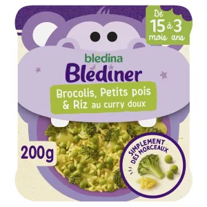 200g Ass Broco Pois Riz Bled