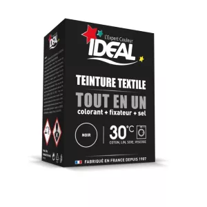 Teinture Textile Noir 230g - IDEAL