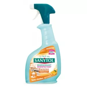 Spray désinfectant et dégraissant cuisine 500ml  - SANYTOL