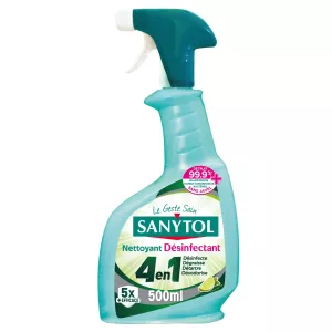 Nettoyant Ménager Désinfectant Multi-Usages 4en1 500ml - SANYTOL