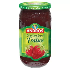 Confiture De Fraises 1Kg - ANDROS