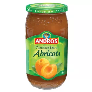 Confiture Extra Abricot 1Kg - ANDROS