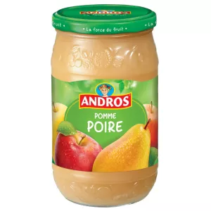 Compote pomme poire 750g - ANDROS