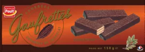 Gaufrette Enrobée Chocolat 150g - Poult
