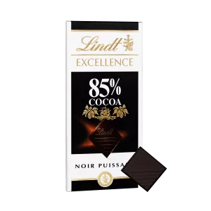 Tablette De Chocolat  Excellence Noir 85% Cacao  100 G - LINDT