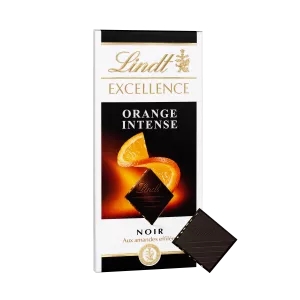 Tablette De Chocolat  Excellence Noir Orange Intense  100 G - LINDT