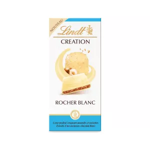 Tablette De Chocolat  Création Rocher Blanc 148g - LINDT