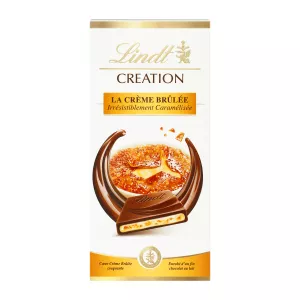Tablette De Chocolat  Création Crème Brûlée   150 G - LINDT
