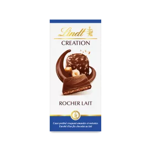Tablette De Chocolat  Création Rocher Lait   150 G - LINDT