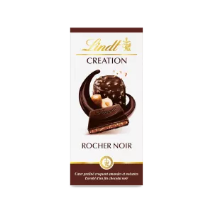 Tablette De Chocolat  Création Rocher Noir   150 G - LINDT