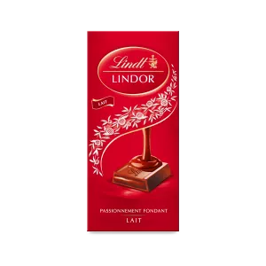 Tablette De Chocolat  Lindor Lait  150 G - LINDT