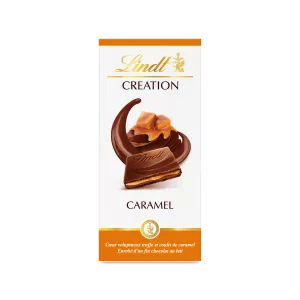 Tablette De Chocolat  Création Caramel   150 G - LINDT