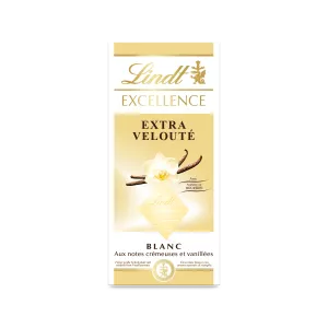 Tablette De Chocolat  Excellence Blanc Extra Velouté  100 G - LINDT