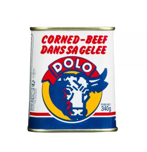 Corned-beef dans sa gelée boîte 340 g - DOLO