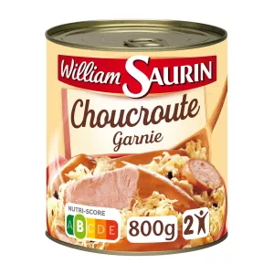 Choucroute Garnie 800g - WILLIAM SAURIN