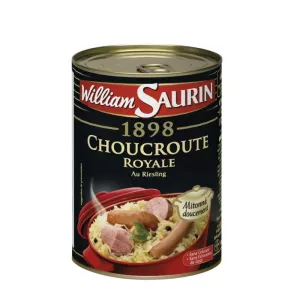 Choucroute royal 400g -  WILLIAM SAURIN