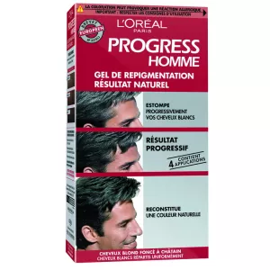 Gel de repigmentation Progress Homme blond foncé à châtain 160ml - L'OREAL