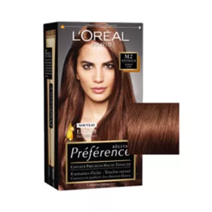 Coloration Cheveux Permanente 5.25 Antigua Châtain Glacé préférence - L'OREAL