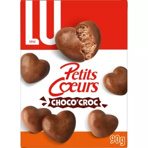 Kleine choco'croc hartjeskoekjes 90g - LU